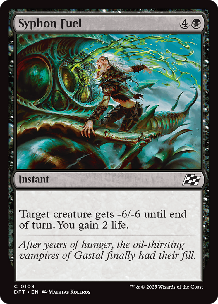 Syphon Fuel [Aetherdrift] MTG Single Magic: The Gathering | Red Claw Gaming