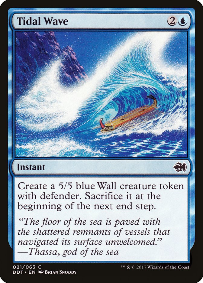 Tidal Wave [Duel Decks: Merfolk vs. Goblins] MTG Single Magic: The Gathering | Red Claw Gaming