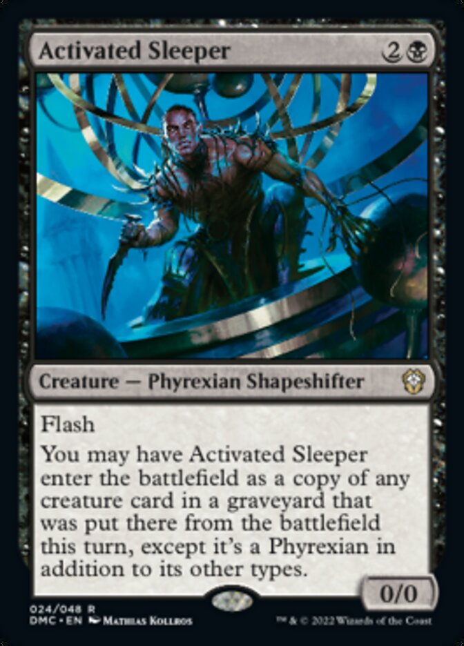 Activated Sleeper [Dominaria United Commander] MTG Single Magic: The Gathering | Red Claw Gaming