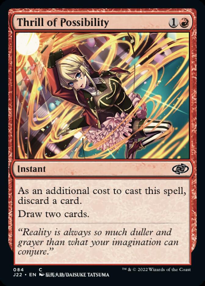 Thrill of Possibility [Jumpstart 2022] MTG Single Magic: The Gathering | Red Claw Gaming