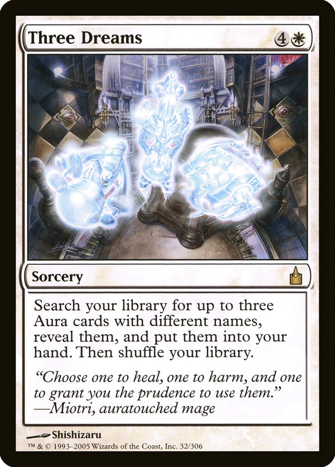 Three Dreams [Ravnica: City of Guilds] MTG Single Magic: The Gathering | Red Claw Gaming
