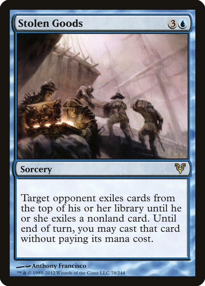 Stolen Goods [Avacyn Restored] MTG Single Magic: The Gathering | Red Claw Gaming