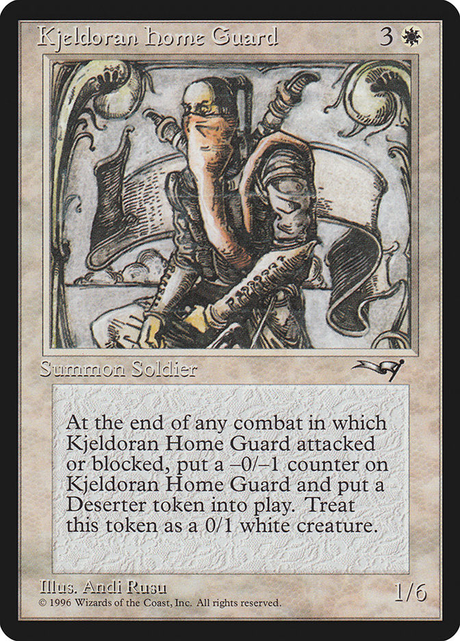 Kjeldoran Home Guard [Alliances] MTG Single Magic: The Gathering | Red Claw Gaming