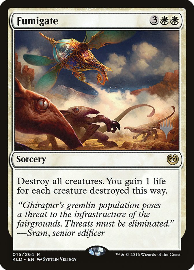 Fumigate (Promo Pack) [Kaladesh Promos] MTG Single Magic: The Gathering | Red Claw Gaming