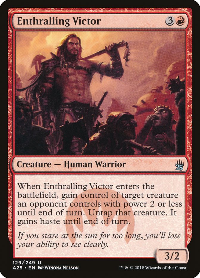Enthralling Victor [Masters 25] MTG Single Magic: The Gathering | Red Claw Gaming