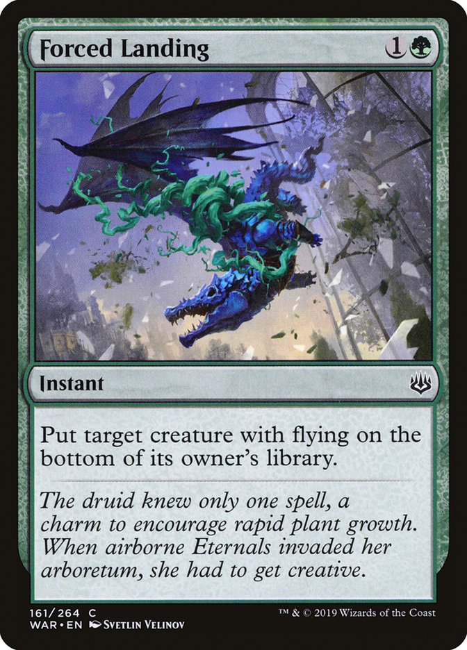 Forced Landing [War of the Spark] MTG Single Magic: The Gathering | Red Claw Gaming