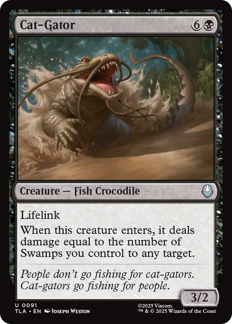 Cat-Gator [Avatar: The Last Airbender] MTG Single Magic: The Gathering | Red Claw Gaming