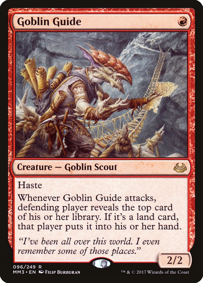 Goblin Guide [Modern Masters 2017] MTG Single Magic: The Gathering | Red Claw Gaming