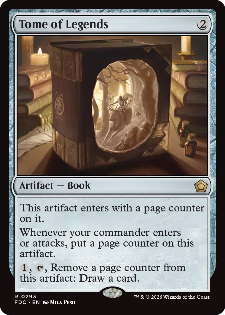Tome of Legends [Foundations Commander] | Red Claw Gaming
