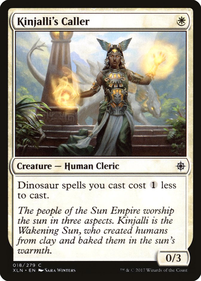 Kinjalli's Caller [Ixalan] MTG Single Magic: The Gathering | Red Claw Gaming