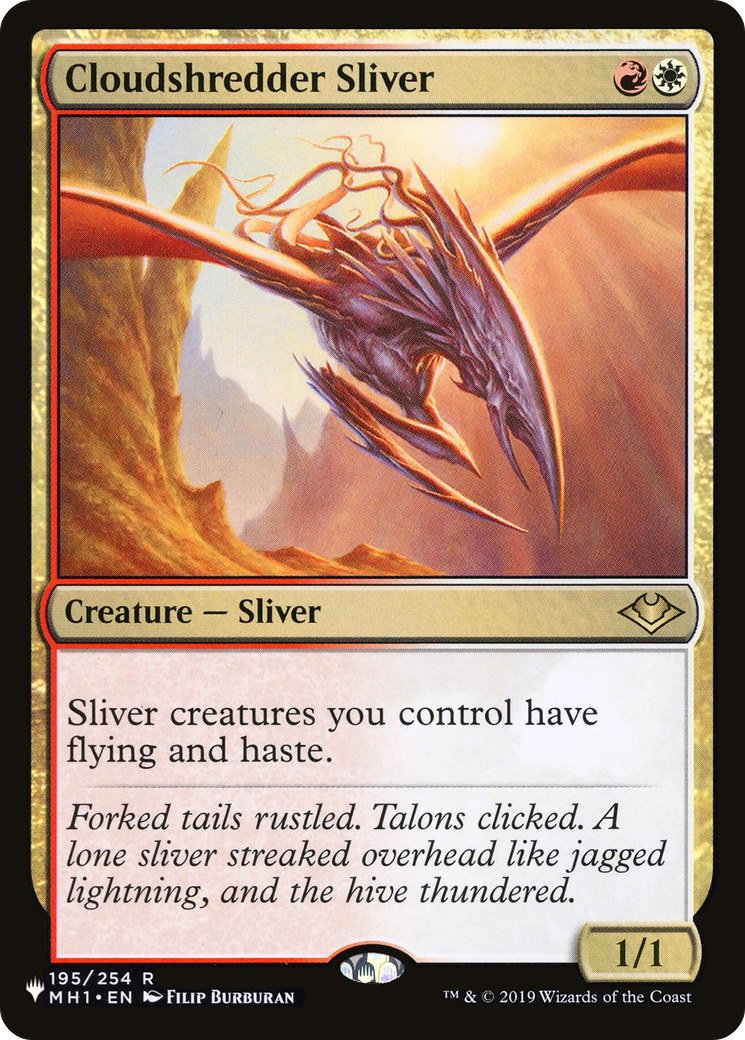 Cloudshredder Sliver (MH1) [The List] MTG Single Magic: The Gathering | Red Claw Gaming