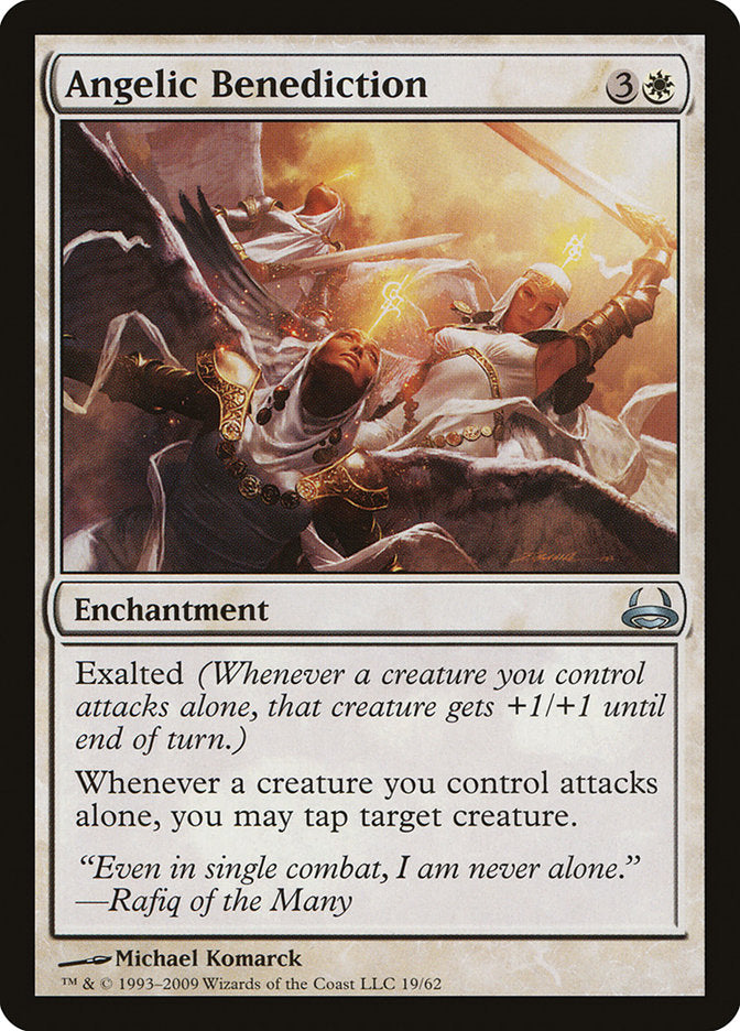 Angelic Benediction [Duel Decks: Divine vs. Demonic] MTG Single Magic: The Gathering | Red Claw Gaming
