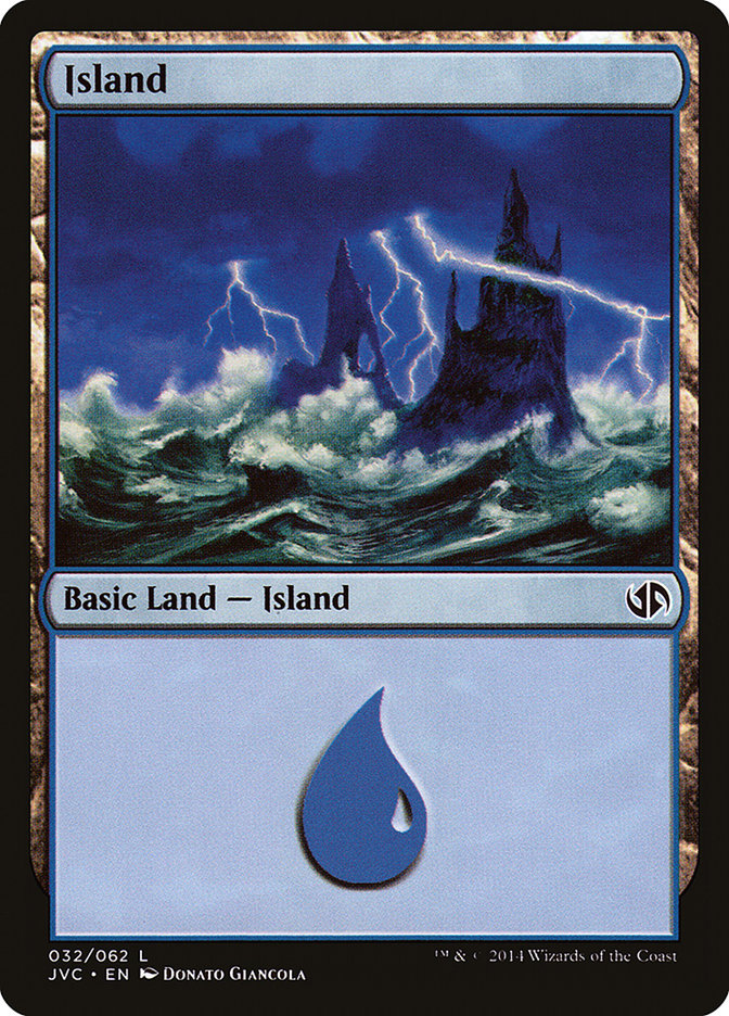Island (32) [Duel Decks Anthology] MTG Single Magic: The Gathering | Red Claw Gaming
