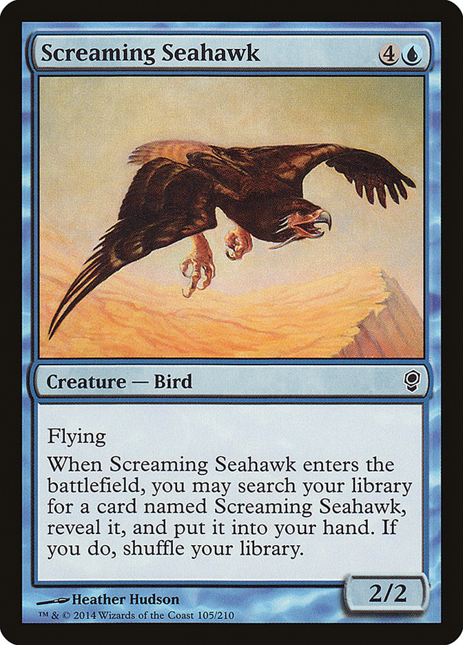Screaming Seahawk [Conspiracy] MTG Single Magic: The Gathering | Red Claw Gaming