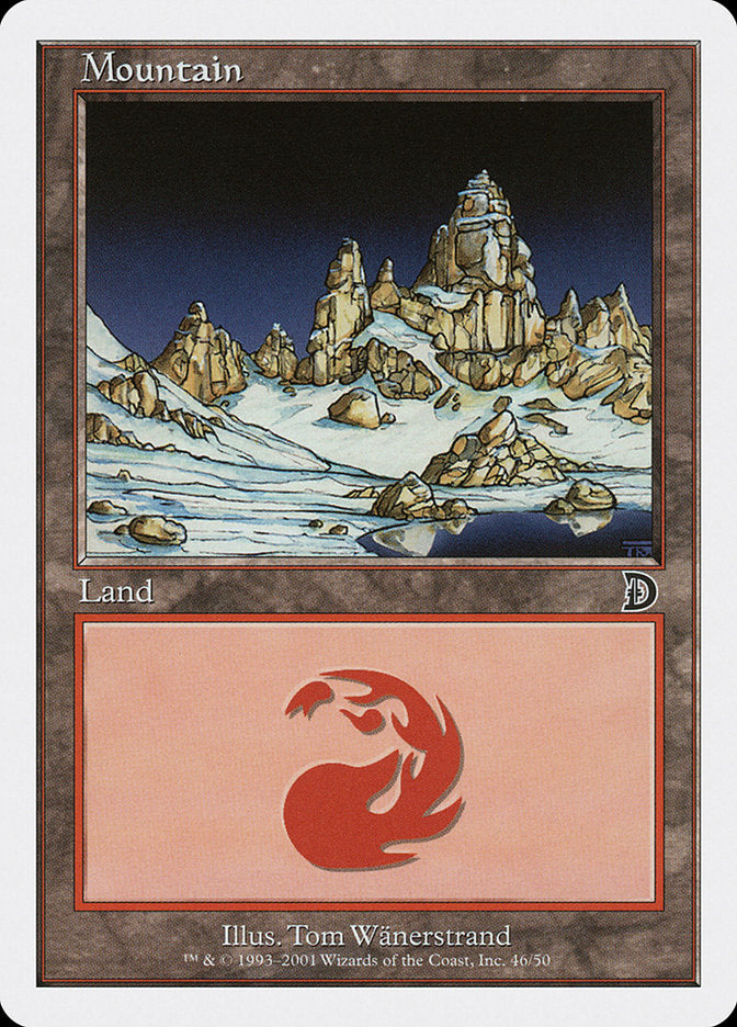 Mountain (46) [Deckmasters] MTG Single Magic: The Gathering | Red Claw Gaming