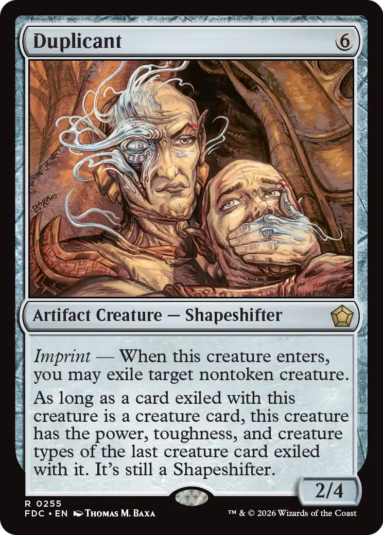 Duplicant [Foundations Commander] | Red Claw Gaming