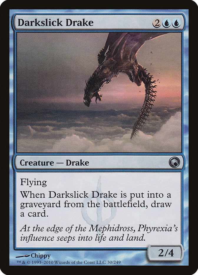 Darkslick Drake [Scars of Mirrodin] MTG Single Magic: The Gathering | Red Claw Gaming