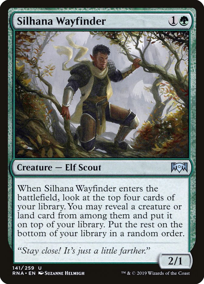 Silhana Wayfinder [Ravnica Allegiance] MTG Single Magic: The Gathering | Red Claw Gaming