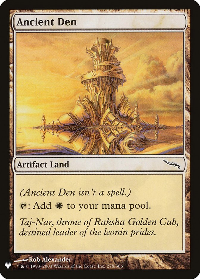 Ancient Den [Mystery Booster] MTG Single Magic: The Gathering    | Red Claw Gaming
