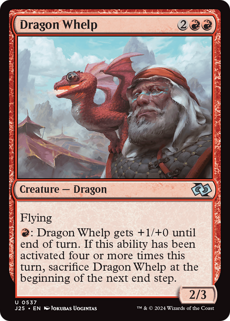 Dragon Whelp [Foundations Jumpstart] MTG Single Magic: The Gathering | Red Claw Gaming