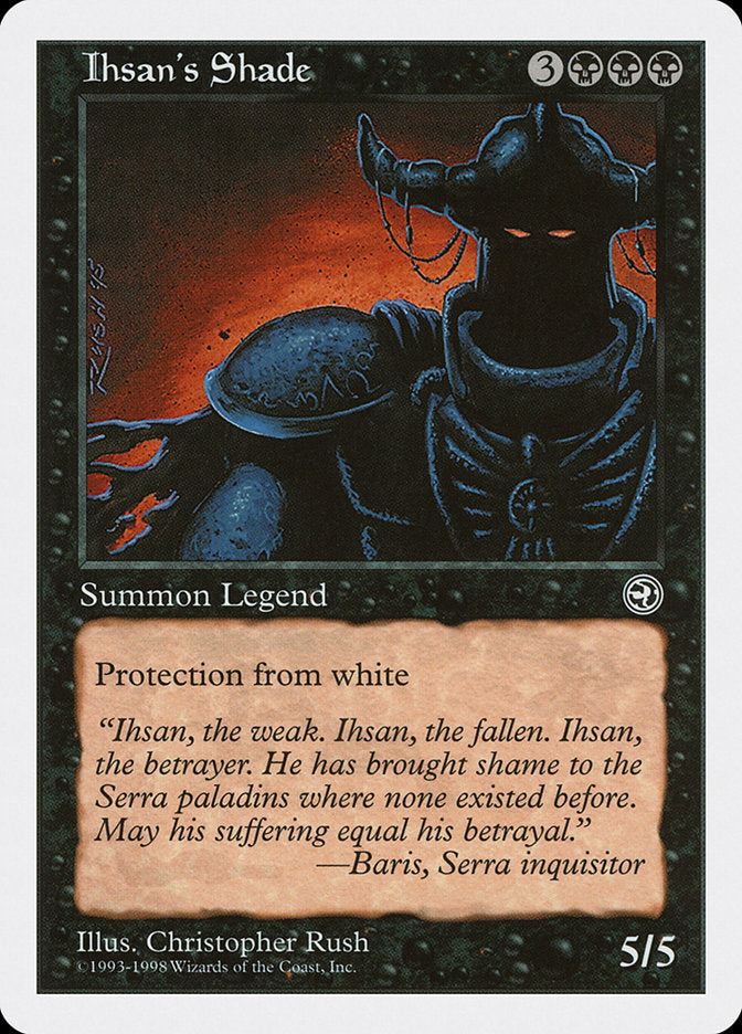 Ihsan's Shade [Anthologies] MTG Single Magic: The Gathering | Red Claw Gaming