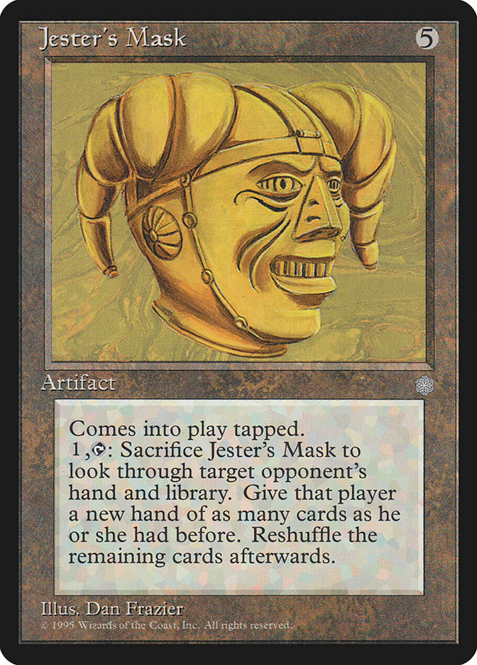 Jester's Mask [Ice Age] MTG Single Magic: The Gathering | Red Claw Gaming