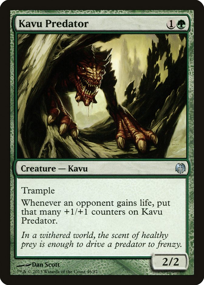 Kavu Predator [Duel Decks: Heroes vs. Monsters] MTG Single Magic: The Gathering    | Red Claw Gaming
