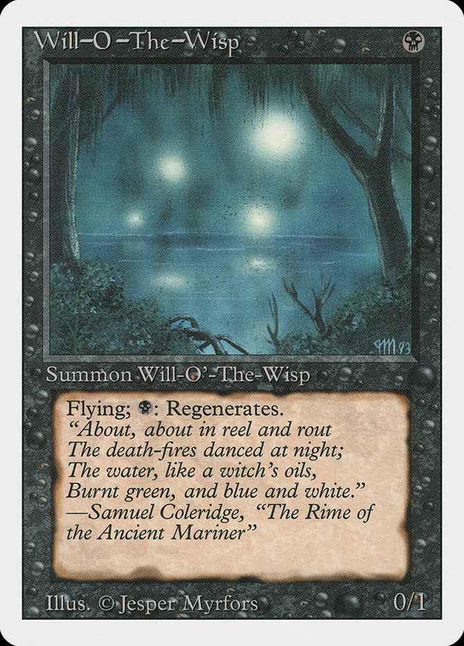 Will-o'-the-Wisp [Revised Edition] MTG Single Magic: The Gathering | Red Claw Gaming