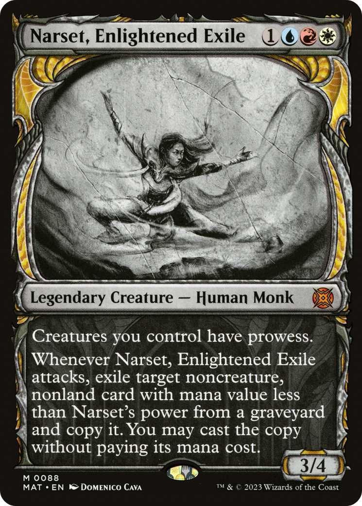 Narset, Enlightened Exile (Showcase) [March of the Machine: The Aftermath] MTG Single Magic: The Gathering | Red Claw Gaming