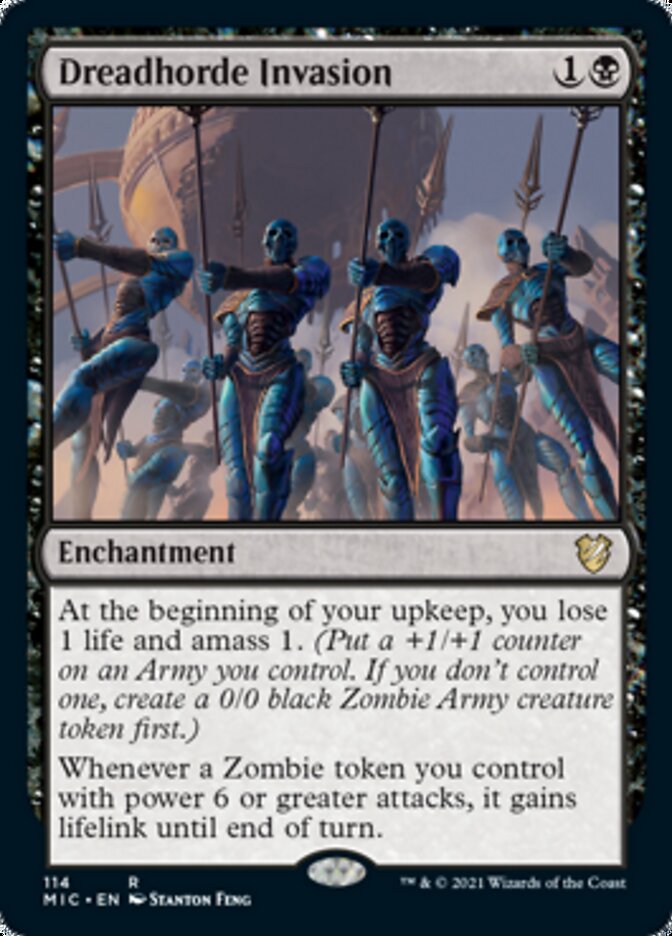 Dreadhorde Invasion [Innistrad: Midnight Hunt Commander] MTG Single Magic: The Gathering | Red Claw Gaming