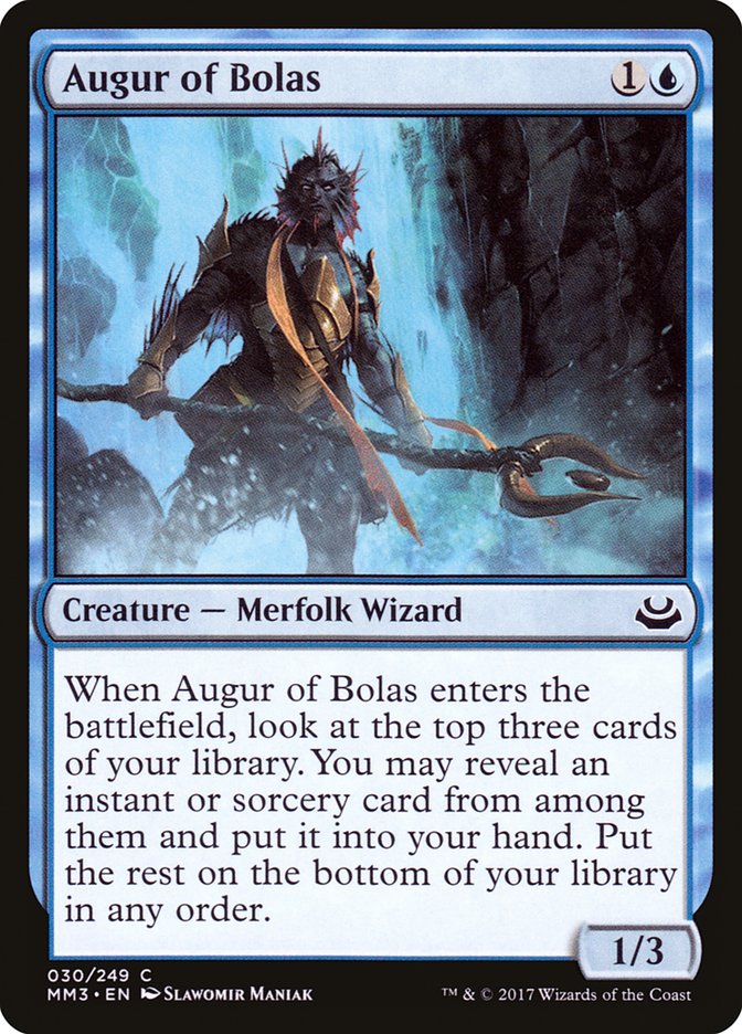 Augur of Bolas [Modern Masters 2017] MTG Single Magic: The Gathering | Red Claw Gaming