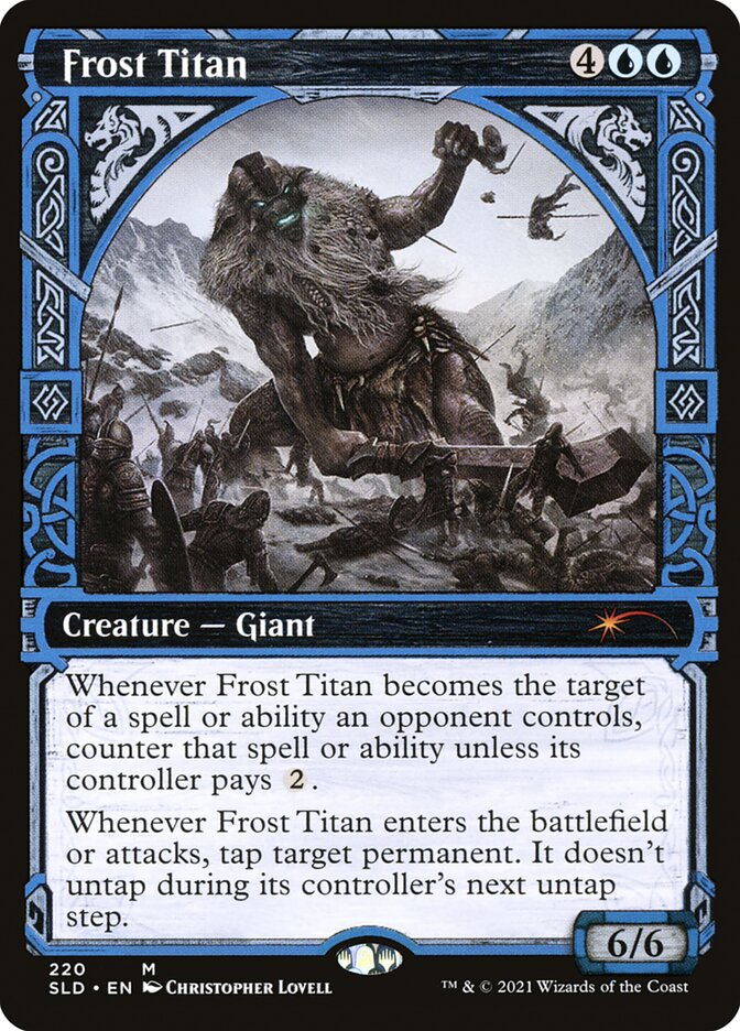 Frost Titan [Secret Lair Drop Series] MTG Single Magic: The Gathering | Red Claw Gaming
