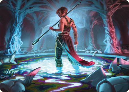 Melira, the Living Cure Art Card [Phyrexia: All Will Be One Art Series] MTG Single Magic: The Gathering | Red Claw Gaming