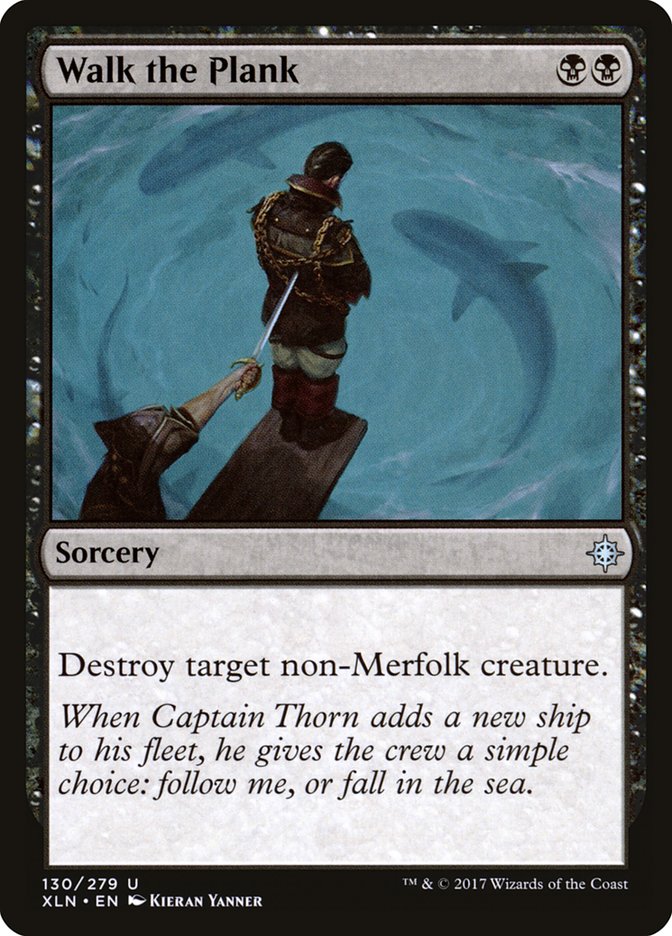 Walk the Plank [Ixalan] MTG Single Magic: The Gathering | Red Claw Gaming