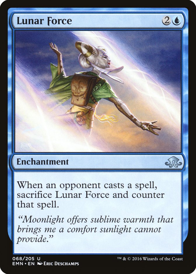 Lunar Force [Eldritch Moon] MTG Single Magic: The Gathering | Red Claw Gaming