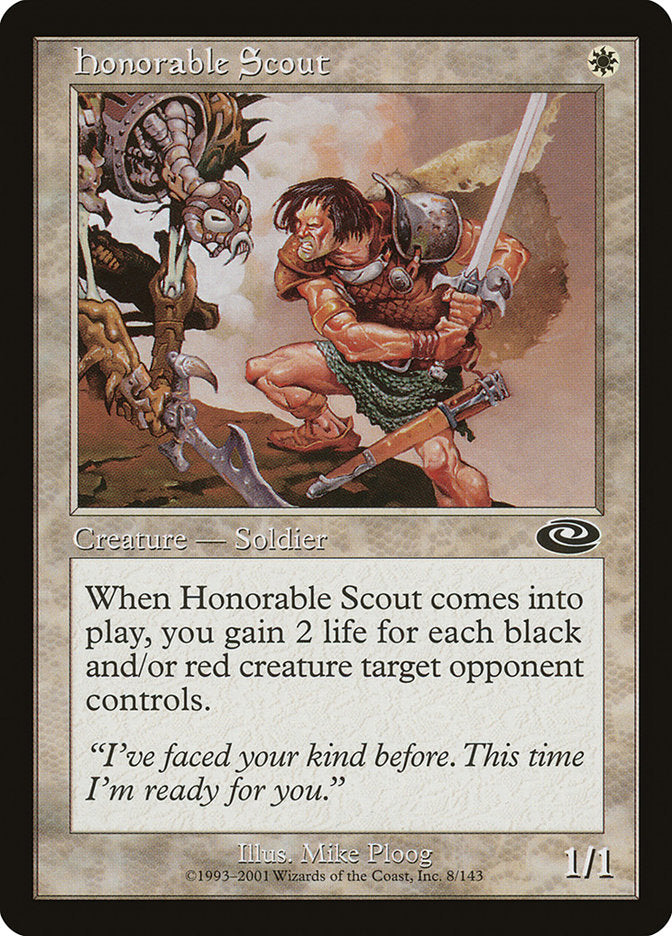 Honorable Scout [Planeshift] MTG Single Magic: The Gathering | Red Claw Gaming