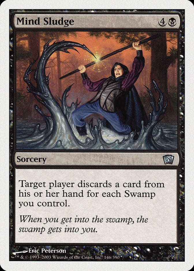 Mind Sludge (8th Edition) (Oversized) [Oversize Cards] MTG Single Magic: The Gathering | Red Claw Gaming