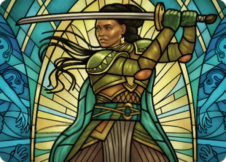 Shanna, Purifying Blade Art Card 2 [Dominaria United Art Series] MTG Single Magic: The Gathering | Red Claw Gaming