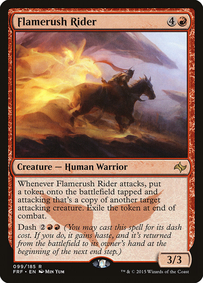 Flamerush Rider [Fate Reforged] MTG Single Magic: The Gathering | Red Claw Gaming