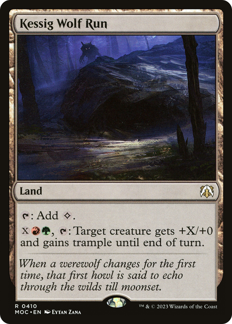 Kessig Wolf Run [March of the Machine Commander] MTG Single Magic: The Gathering | Red Claw Gaming