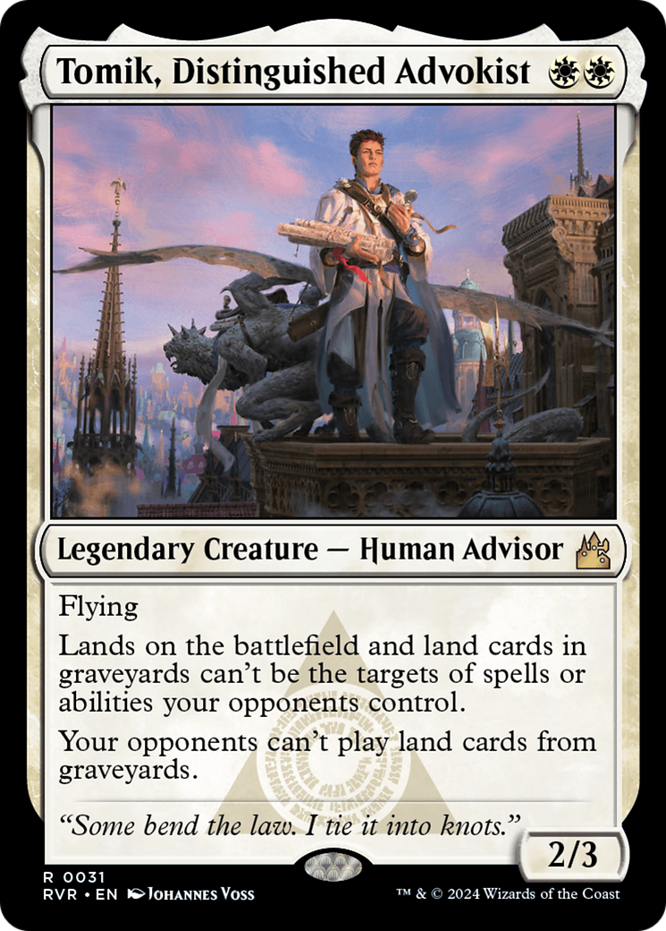 Tomik, Distinguished Advokist [Ravnica Remastered] MTG Single Magic: The Gathering | Red Claw Gaming
