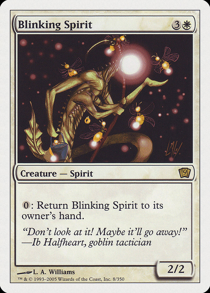 Blinking Spirit [Ninth Edition] MTG Single Magic: The Gathering | Red Claw Gaming