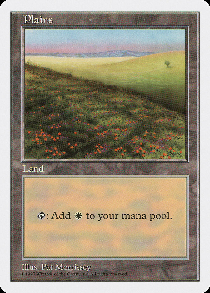 Plains (431) [Fifth Edition] MTG Single Magic: The Gathering | Red Claw Gaming