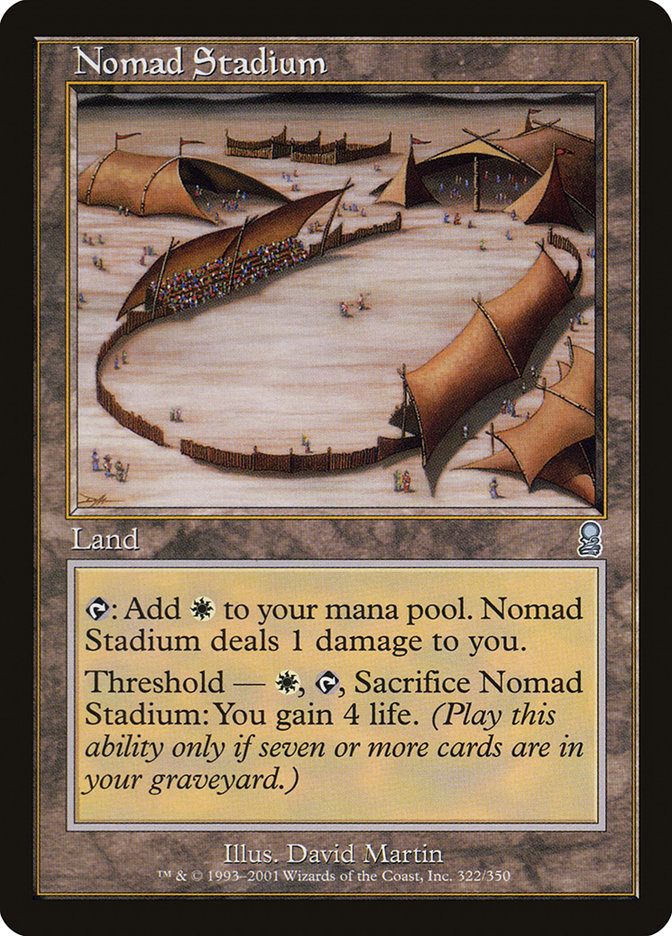 Nomad Stadium [Odyssey] MTG Single Magic: The Gathering | Red Claw Gaming