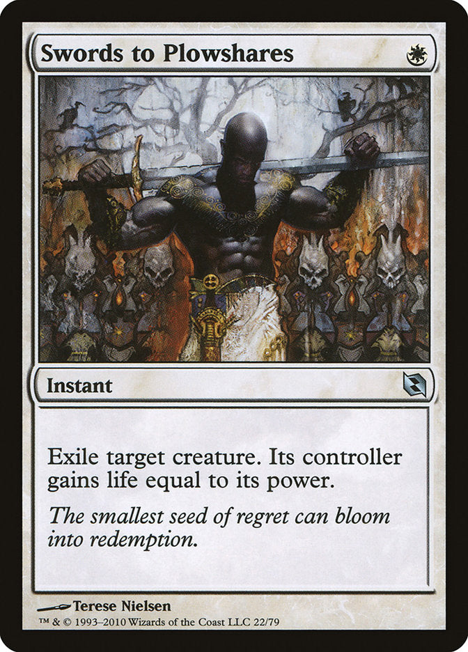 Swords to Plowshares [Duel Decks: Elspeth vs. Tezzeret] MTG Single Magic: The Gathering | Red Claw Gaming