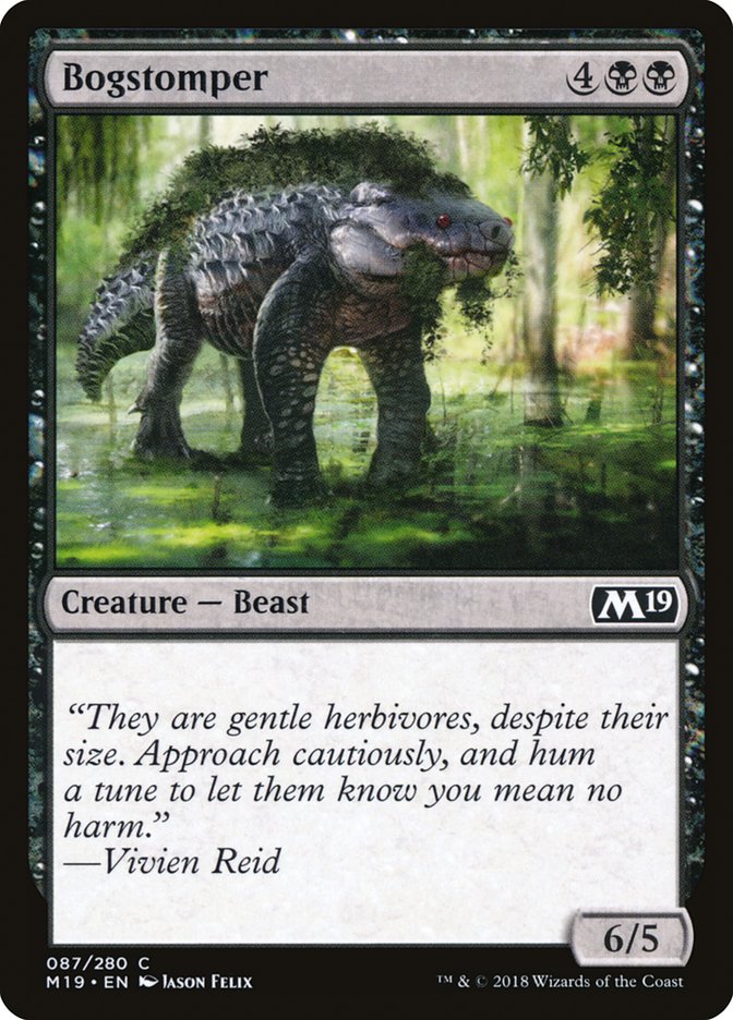 Bogstomper [Core Set 2019] MTG Single Magic: The Gathering | Red Claw Gaming
