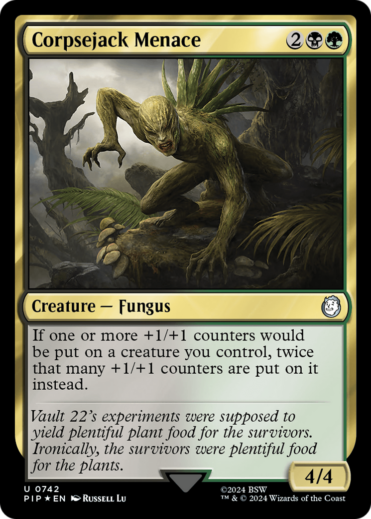Corpsejack Menace (Surge Foil) [Fallout] MTG Single Magic: The Gathering | Red Claw Gaming
