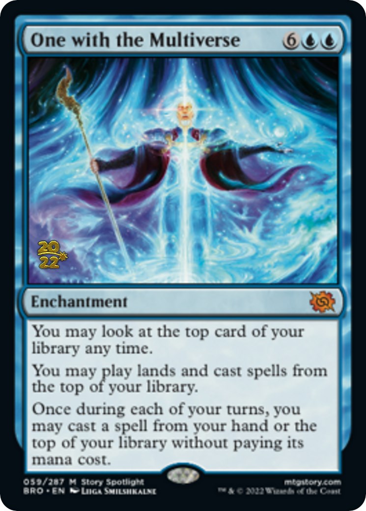One with the Multiverse [The Brothers' War Prerelease Promos] MTG Single Magic: The Gathering | Red Claw Gaming