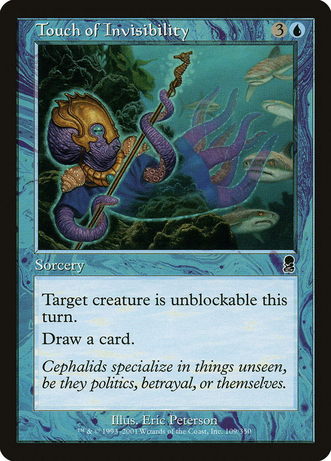 Touch of Invisibility [Odyssey] MTG Single Magic: The Gathering | Red Claw Gaming