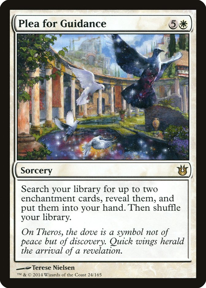 Plea for Guidance [Born of the Gods] MTG Single Magic: The Gathering | Red Claw Gaming